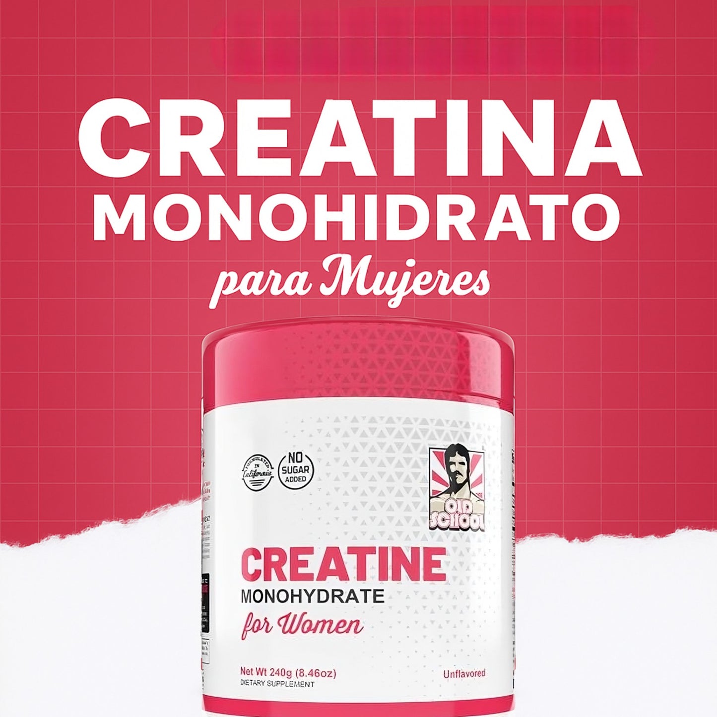 Creatina Monohidratada para Mujeres