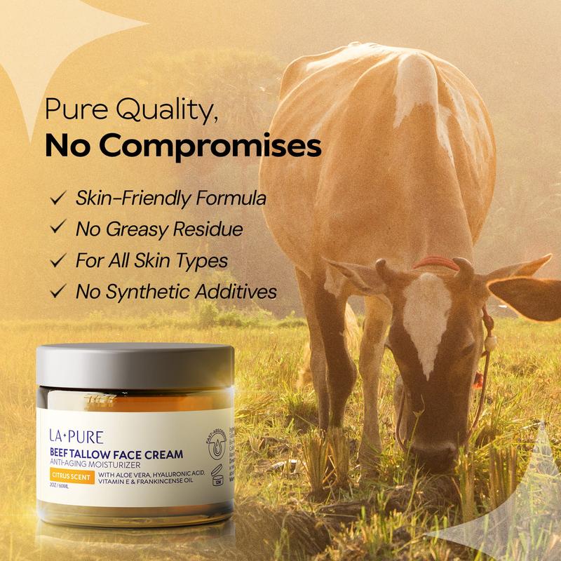 Crema Facial de Sebo de Res