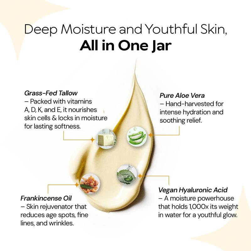Crema Facial de Sebo de Res
