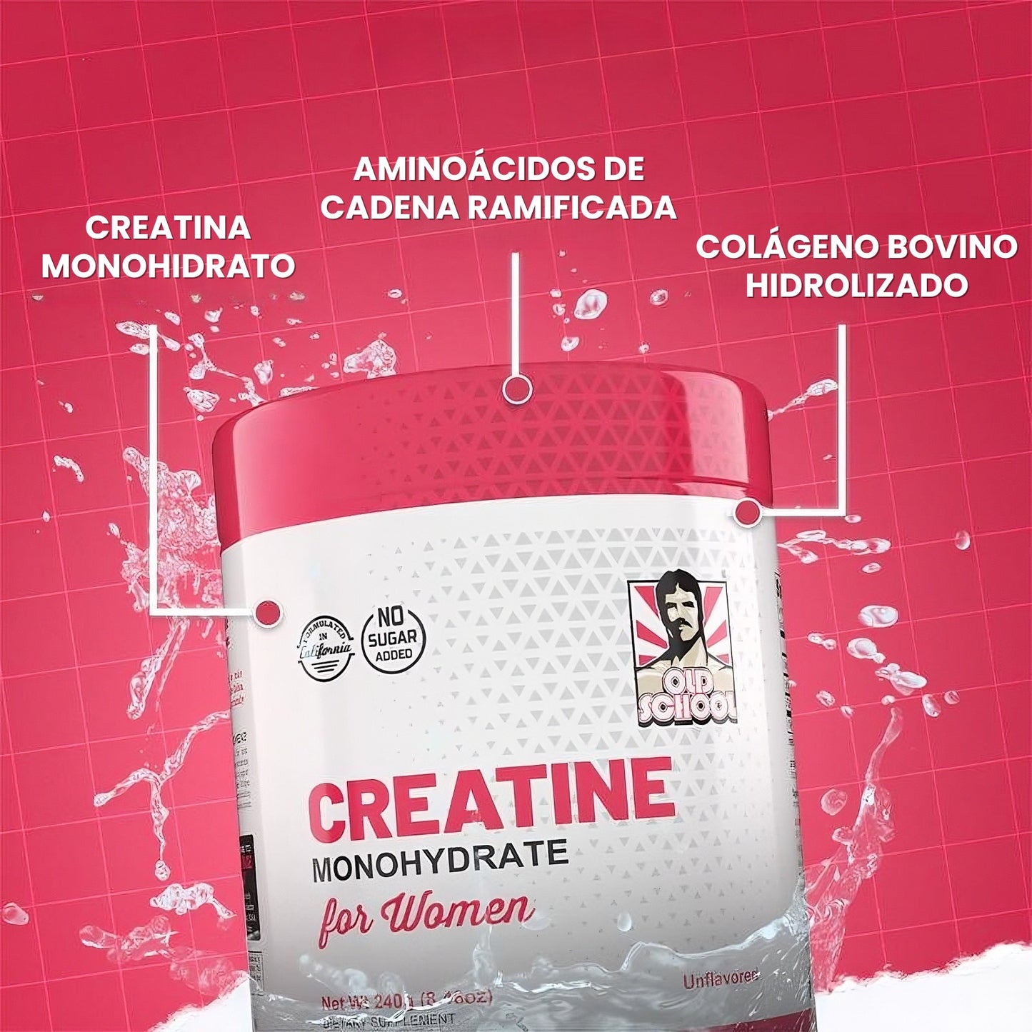 Creatina Monohidratada para Mujeres